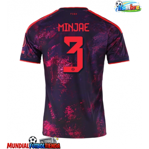 Camiseta Bayern Munich Kim Min-jae #3 Tercera Equipación Replica 2026-27 mangas cortas